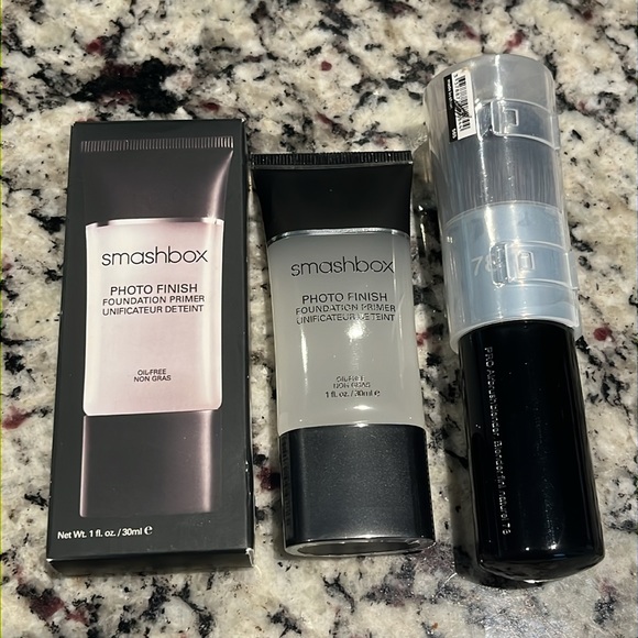 Smashbox Photofinish Primer New in Box and Sealed Pro Sephora #78 brush Duo!!! - Picture 5 of 9